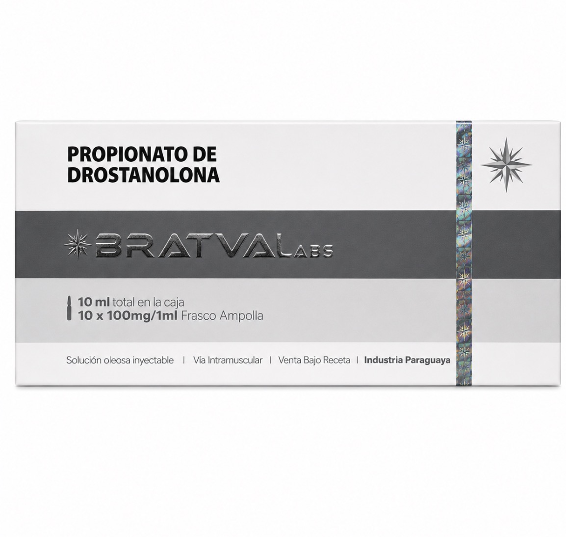 Bratva Propionato de Drostanolona | Masteron 100mg/ml 10x1ml
